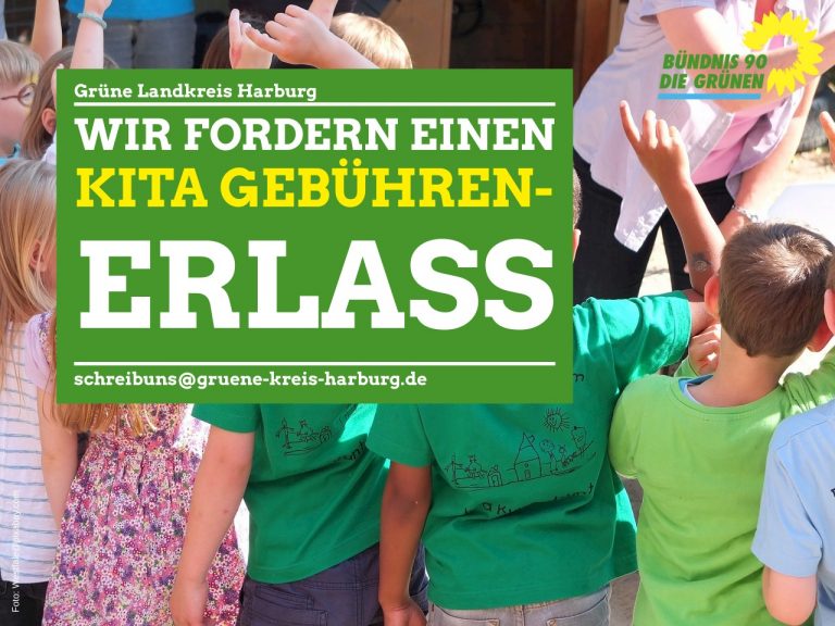 Grüne aus dem Landkreis Harburg fordern Kita-Gebührenerlass