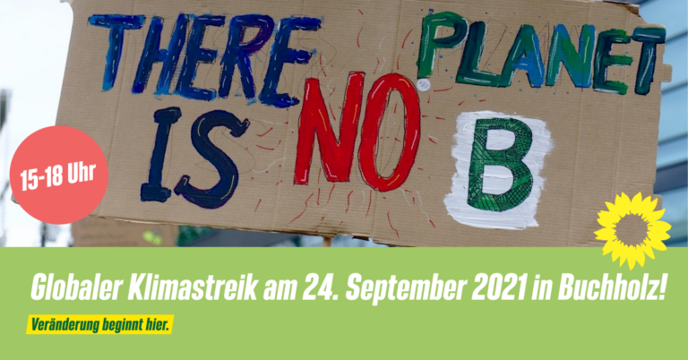 Globaler Klimastreik am 24. September 2021 in Buchholz!