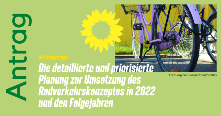 Winsen: Planung und Umsetzung des Radverkehrskonzeptes in 2022 und Folgejahren
